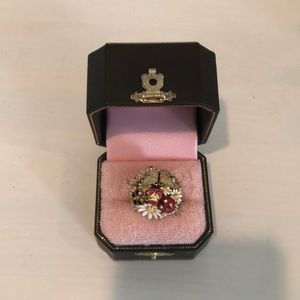 Juicy Couture Ladybug Butterfly Ring SZ 7 🦋 🐞